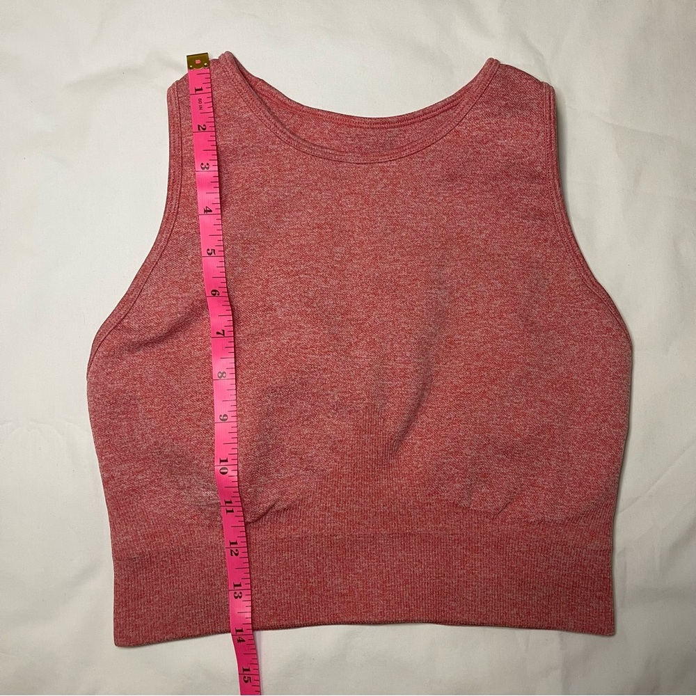 BO+TEE | Sports bra | Coral/Peach color | Size S/M